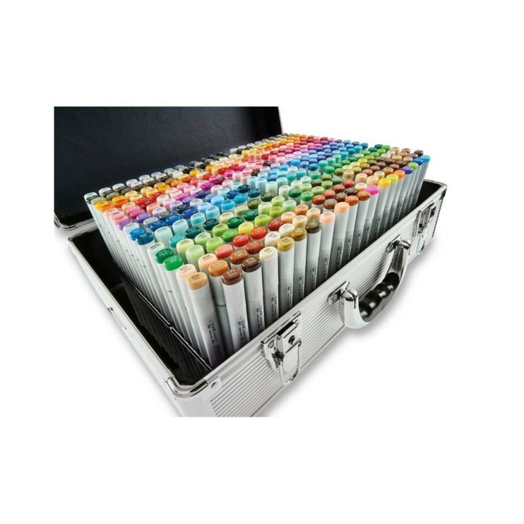 Набор Copic Sketch "Presentation case" 358 маркеров в металлическом кейсе