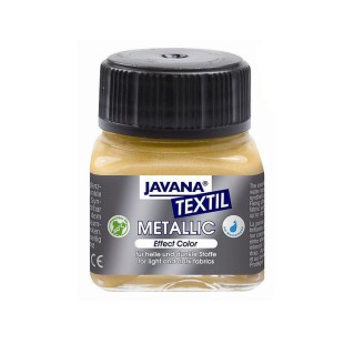Краска по тканям Kreul "Javana Textil Metallic" 20мл, золотой (92417)
