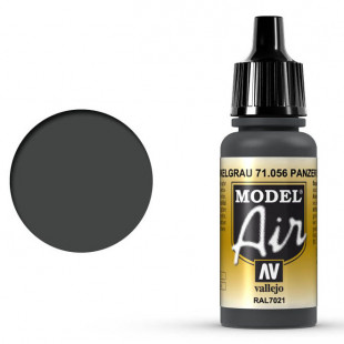 Краска для аэрографии "Model Air" цвет 71.056 Panzer Dark Gray