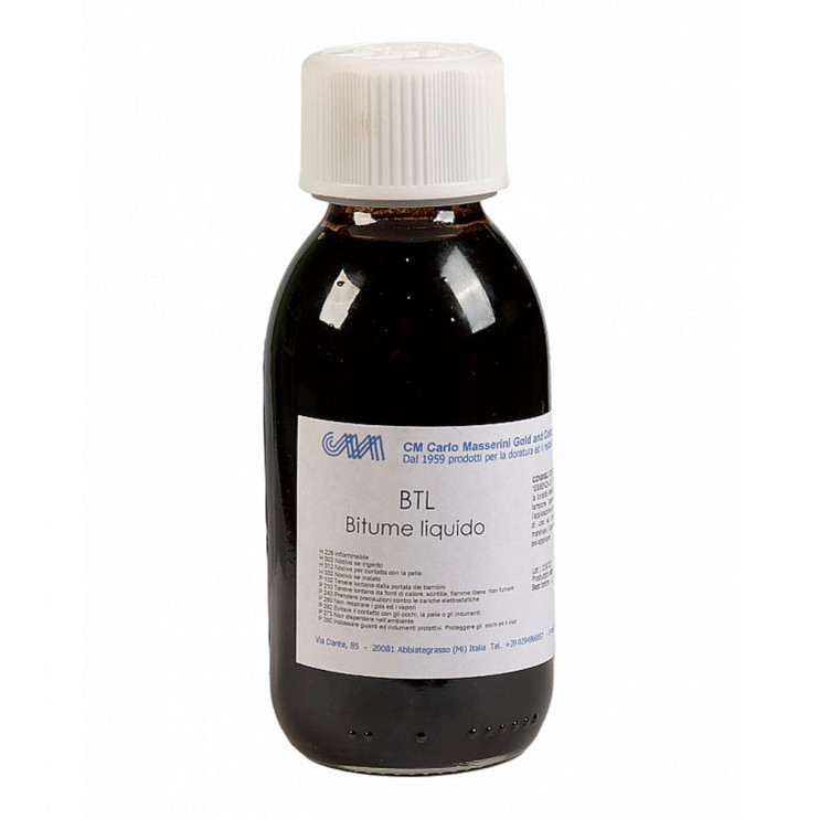 Битум жидкий Masserini "Bitume Liquide" 125мл