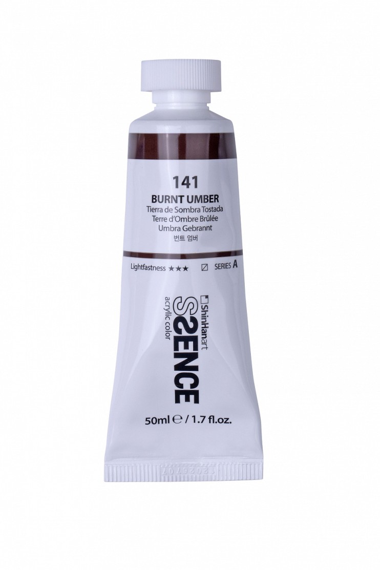 Краска акриловая Shinhan "Essence" №141 Умбра жженая, туба 50мл