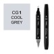 Маркер Touch Twin "Classic" цвет CG1 (cool grey 1)