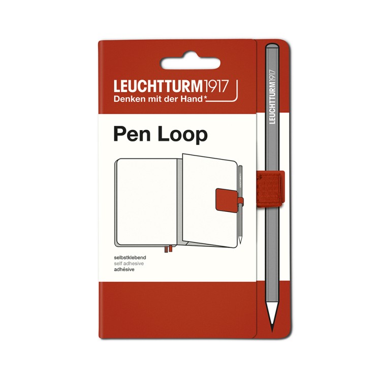 Петля самоклеящаяся на блокнот Leuchtturm1917 "Pen Loop" Рыжий лис, 15мм (367288)
