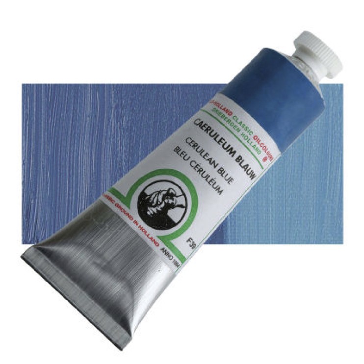 Масло Old Holland F39 Церулеум синий/ 40мл