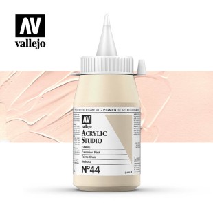 Акриловая краска Vallejo "Studio" #44 Light Ivory (Слоновая кость), 1000мл