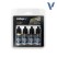Набор из 4 красок Vallejo "True Metallic Metal" оттенки: Aged Metal