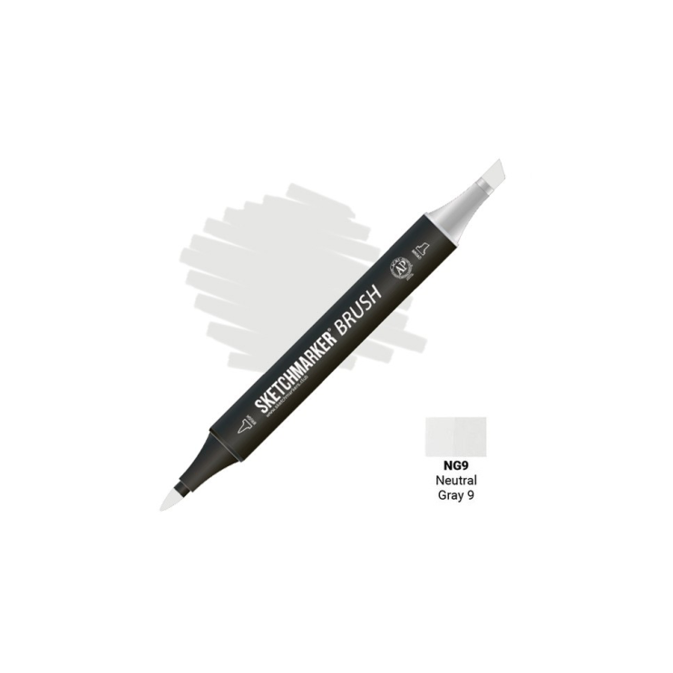 Маркер SketchMarker "Brush" NG9 Neutral Grey 9