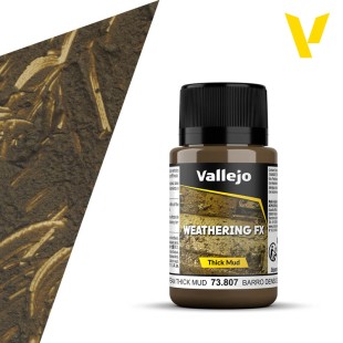 Краска акрил Weathering Effects 73.807 European Mud (Густая грязь, Европа)