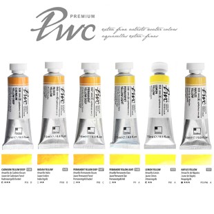 Краска акварельная SH "PWC" 6 туб (№538, 543, 547, 548, 553, 555) по 15мл