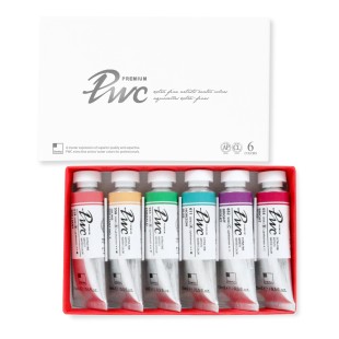 Набор акварельных красок Shinhan PWC "Tint B" 6 туб по 15мл в картонной упаковке
