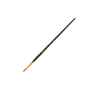 Колонок круглый укороченная вставка Roubloff "Series 1117" №3 матовая длинная ручка
