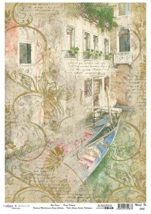 Рисовая декупажная карта "Cadence" 30х42см, RDP1130