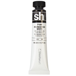 Краска масляная ShinHan "Sh" №7109 Белый базовый, туба 50мл 
