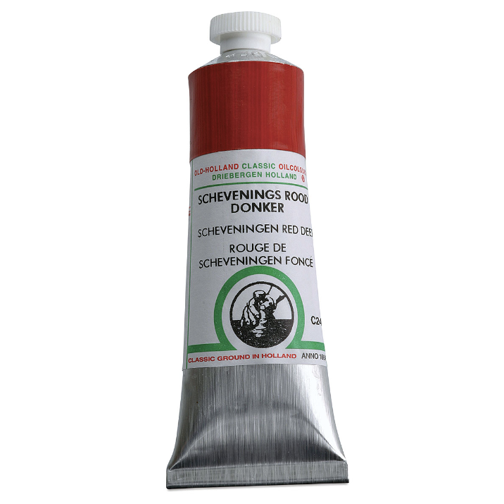 Масло Old Holland 024C Шевенинген красный тёмный/ 40мл.