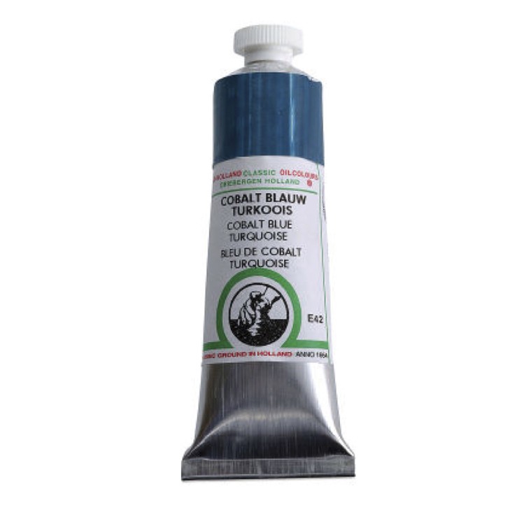Масло Old Holland E42 Кобальт синий бирюзовый/ 40мл