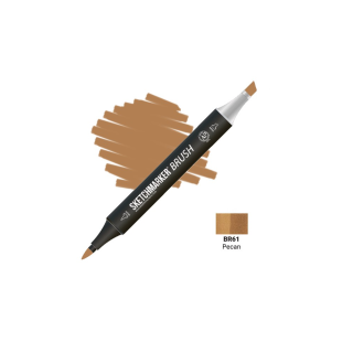 Маркер SketchMarker "Brush" BR61 Pecan