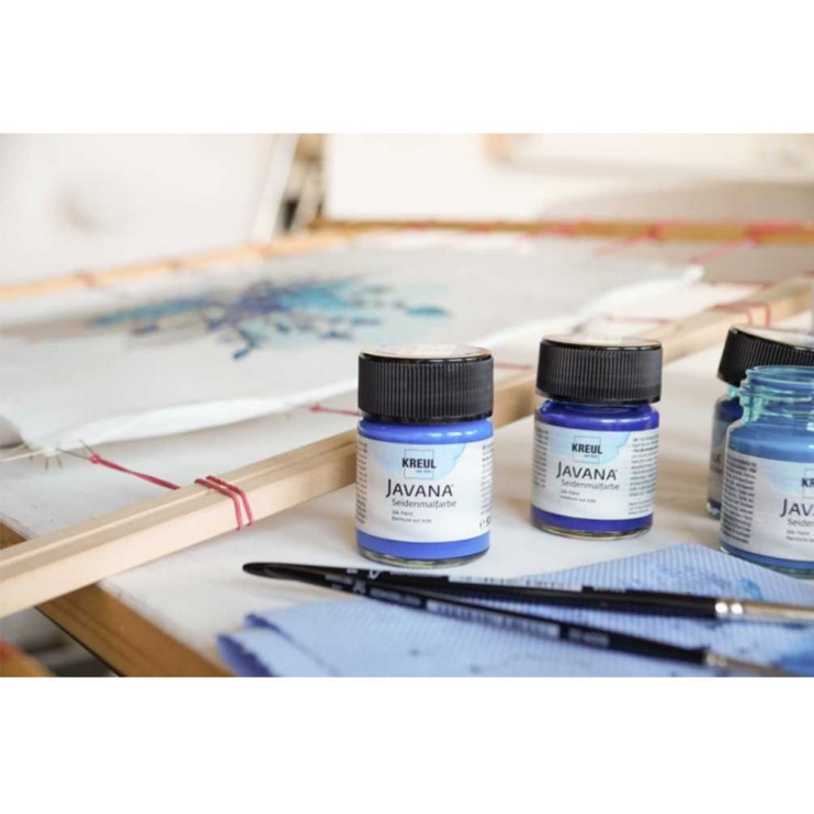 Краска по шелку Kreul "Javana Seidenmalfarben" 50мл, изумрудная
