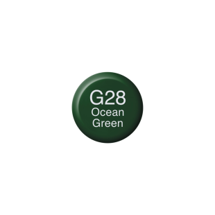 Спиртовые чернила Copic "INK" G28 Ocean Green (12мл)
