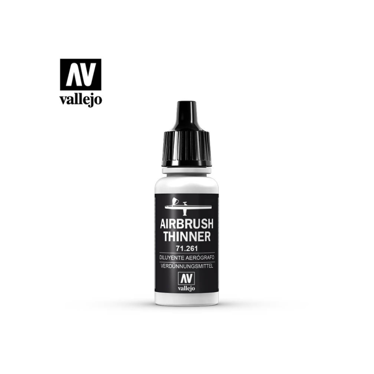 Разбавитель красок Vallejo "Airbrus thinner" 71.061 для аэрографии, 32 мл