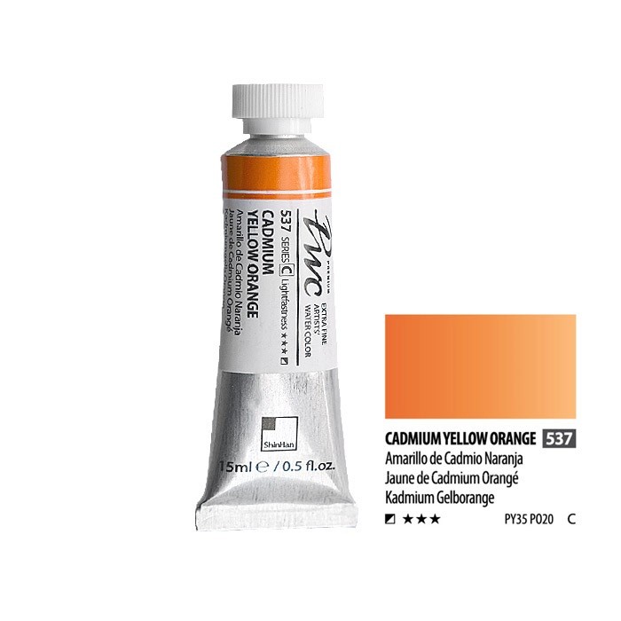 Краска акварельная SH "PWC" 6 туб (№527, 528, 531, 533, 535, 537) по 15мл