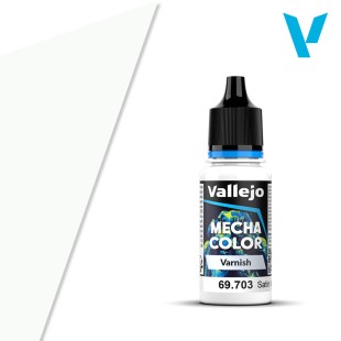 Лак акриловый Mecha Color 69.703 сатиновый, 17 мл