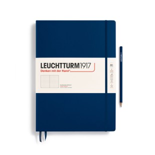 Блокнот в точку Leuchtturm1917 "Master" A4+, 117л,100гр/м², твердая обложка,Синий Неви (359869)