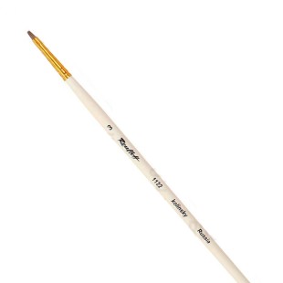 Колонок плоский Roubloff "Series 1122" №3 длинная лаковая ручка