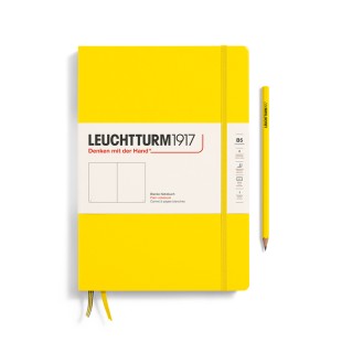 Блокнот без линовки Leuchtturm1917 "Composition" B5, 109л, 80гр/м², твердая обложка, Лимонный (366168)