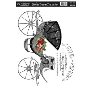Трансфер-переводилка "Cadence" 25х35см, HDT032 фаэтон