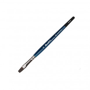 Белка- микс плоская Roubloff "Premium" №16 на короткой ручке
