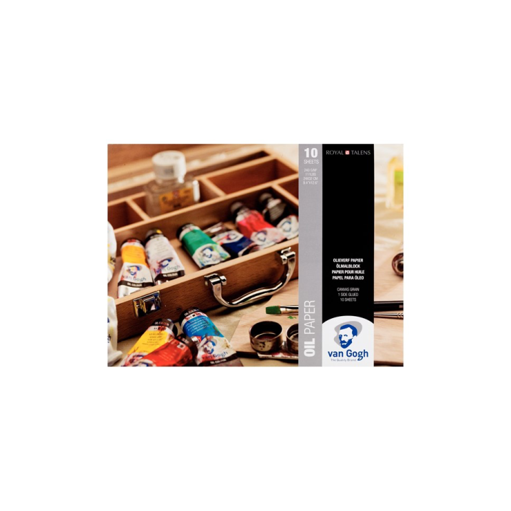 Блок для масла "Van Gogh" 24х32см, 10л, 240гр/м²