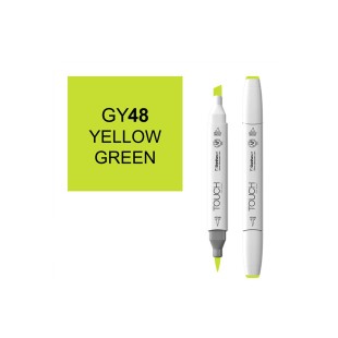 Маркер Touch Twin "Brush" цвет GY48 (желто-зеленый)