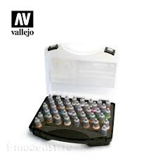 Набор Vallejo Wizkids "Basic Starter" 80.260, 40 красок по 8мл + кисть №0