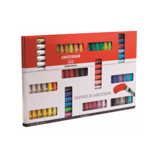 Набор акриловых красок Amsterdam "Standart" 72 туб по 20мл
