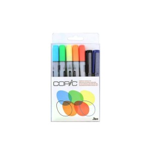Набор COPIC CIAO "Doodle Kit People" 5 маркеров и 2 линера в пластиковом пенале