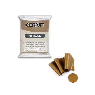 Полимерный моделин Cernit "Metallic" #058 бронза /56гр.