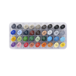 Набор Copic Sketch "Basic" 36 маркеров в пластиковом пенале