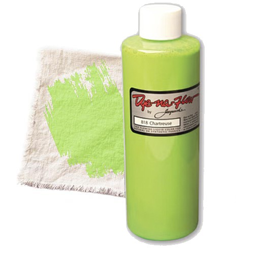 Краска по светлым тканям Jacquard "Dye-na-Flow" 818 Chartreuse (шартрез), 240мл
