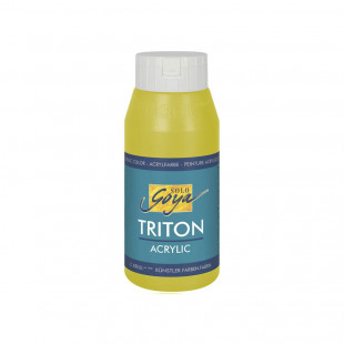 Краска акриловая Solo Goya "Triton" №45 Оливковый зелёный, 750мл.