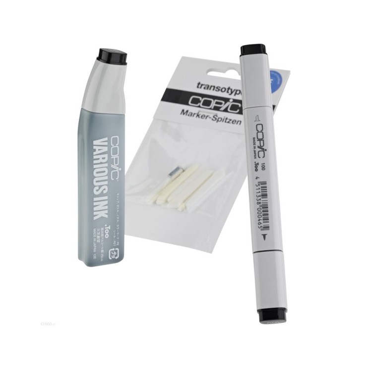 Набор Copic Classic "Starter №100" маркер+заправка + наконечники