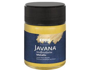 Краска по тканям Kreul "Javana Textil Metallic" 50мл, золото (92447)