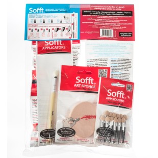 Набор инструменты для пастели Panpastel "Sofft" 44 предмета