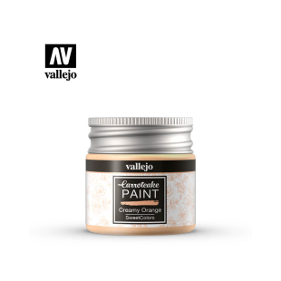 Краска для скрапбукинга Vallejo "CarrotCake" 56.406 Creamy Orange /40мл