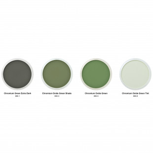 Комплект сухой пастели PanPastel "Chromium Oxide" №660 (4 оттенка)