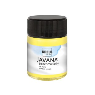 Краска по шелку Kreul "Javana Seidenmalfarben" 50мл,  желто-лимонный (8121)