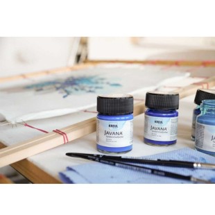 Краска по шелку Kreul "Javana Seidenmalfarben" 50мл,  желто-лимонный (8121)