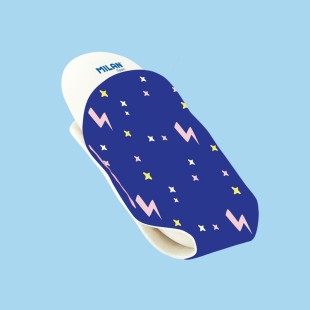 Ластик каучуковый Milan "Magic" овальный в чехле (5 х 2,3 х 0,9 см)