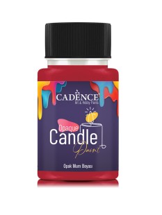Краска по свечам Cadence "Opaque Candle Paint" 12 бордо, 50мл