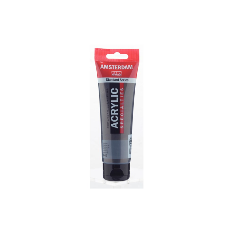 Краска акриловая "Amsterdam" №840 Графит /120мл
