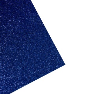 Бумага цветная с блестками Sapidal "Sirio" А4, 1л, 330г/м, цвет: Синий 